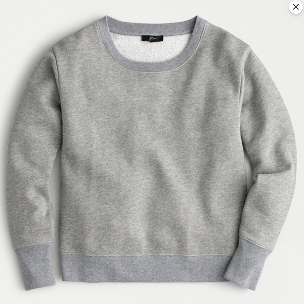 J. Crew |  Metallic Thread Sweatshirt  | Sz M |  NWT